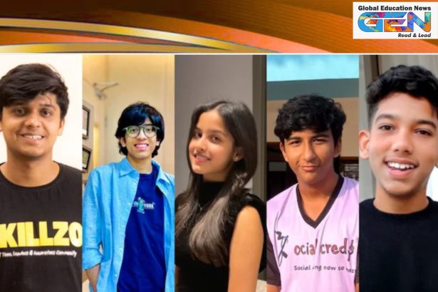 Global Student Prize 2025, Indian finalists, student changemakers, prison reform India, climate action initiatives, rural entrepreneurship, gender economics, elder care programs, education news