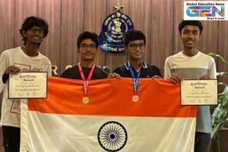 International Linguistics Olympiad 2025, India IOL, gold medal linguistics, Panini Linguistics Olympiad, Vaageesan Surendran, Advay Misra, Nandagovind Anurag, Siripurapu Bhuvan, linguistic problem-solving, IIIT-Hyderabad, education news
