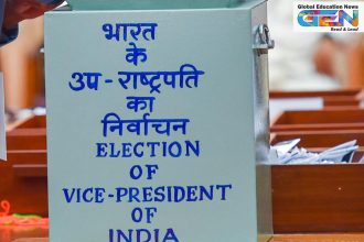 Vice President of India election, Article 66, electoral college 2025, UPSC polity, single transferable vote, Indian Constitution, Vice President qualifications, current affairs, UPSC current affairs, UPSC CSE Main