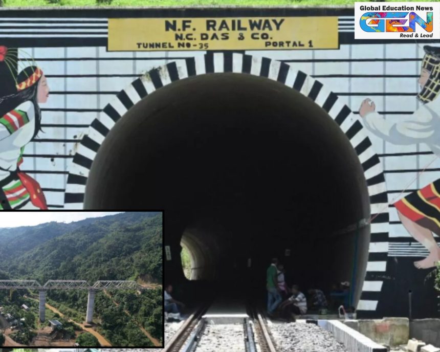 Sairang railway project, Bairabi-Sairang line, Mizoram rail connectivity, Act East Policy, Northeast India railways, Aizawl rail link, trade and tourism, Sittwe Port, ASEAN connectivity, Indian Railways infrastructure, current affairs, UPSC current affairs, UPSC CSE Main