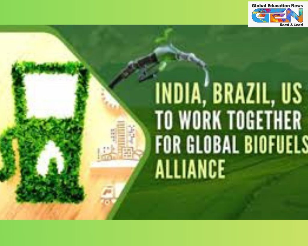 India-Brazil Biofuels Alliance, Global Biofuels Alliance, ethanol blending, sustainable aviation fuels, flex-fuel vehicles, energy security, low-carbon transition, South-South collaboration, bio-refineries, climate resilience, G20 presidency, current affairs, UPSC current affairs, UPSC CSE Main