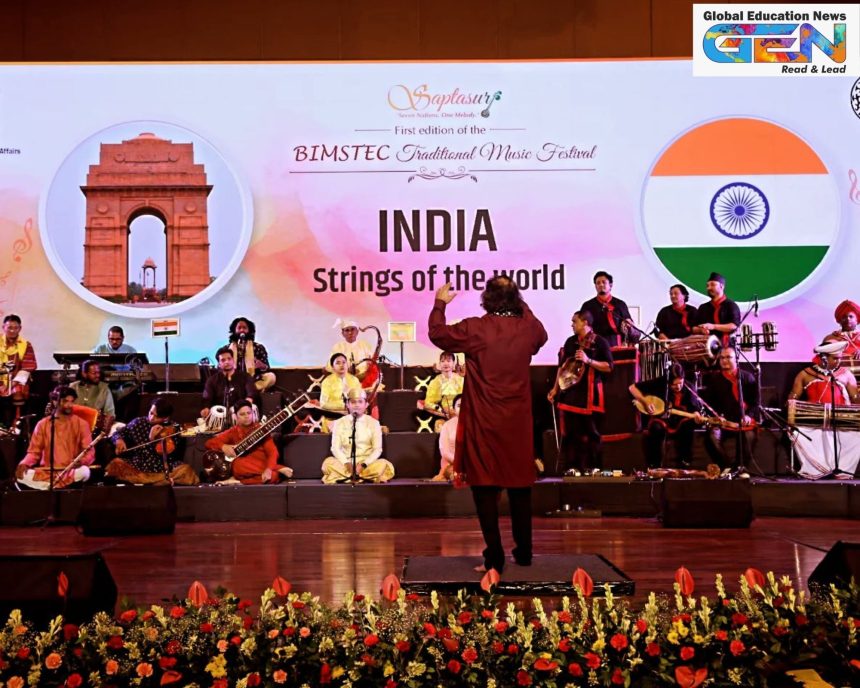 BIMSTEC Traditional Music Festival, Saptasur 2025, Indian Council for Cultural Relations, cultural diplomacy, Bharat Mandapam, regional unity, South Asia music, Southeast Asia heritage, Act East Policy, people-to-people ties, current affairs, UPSC current affairs, UPSC CSE Main