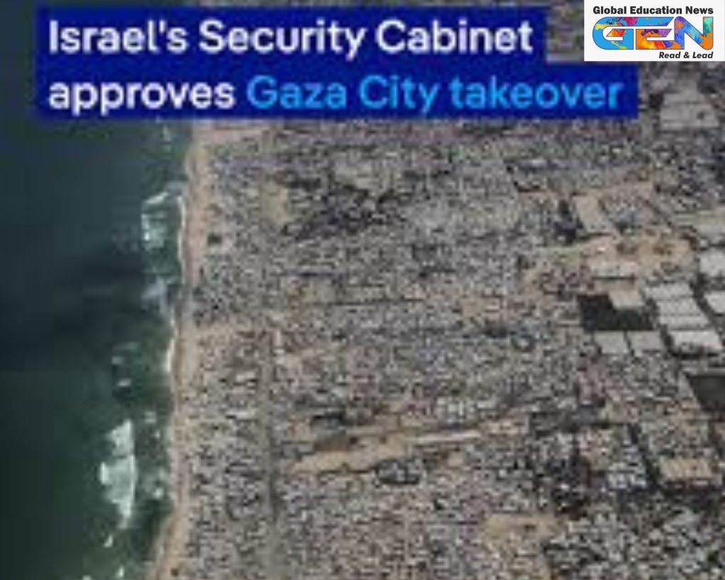 Israel Gaza City plan, Netanyahu Gaza takeover, Yair Lapid disaster, Hamas hostages, Gaza humanitarian crisis, Israeli military escalation, current affairs, UPSC current affairs, UPSC MAin