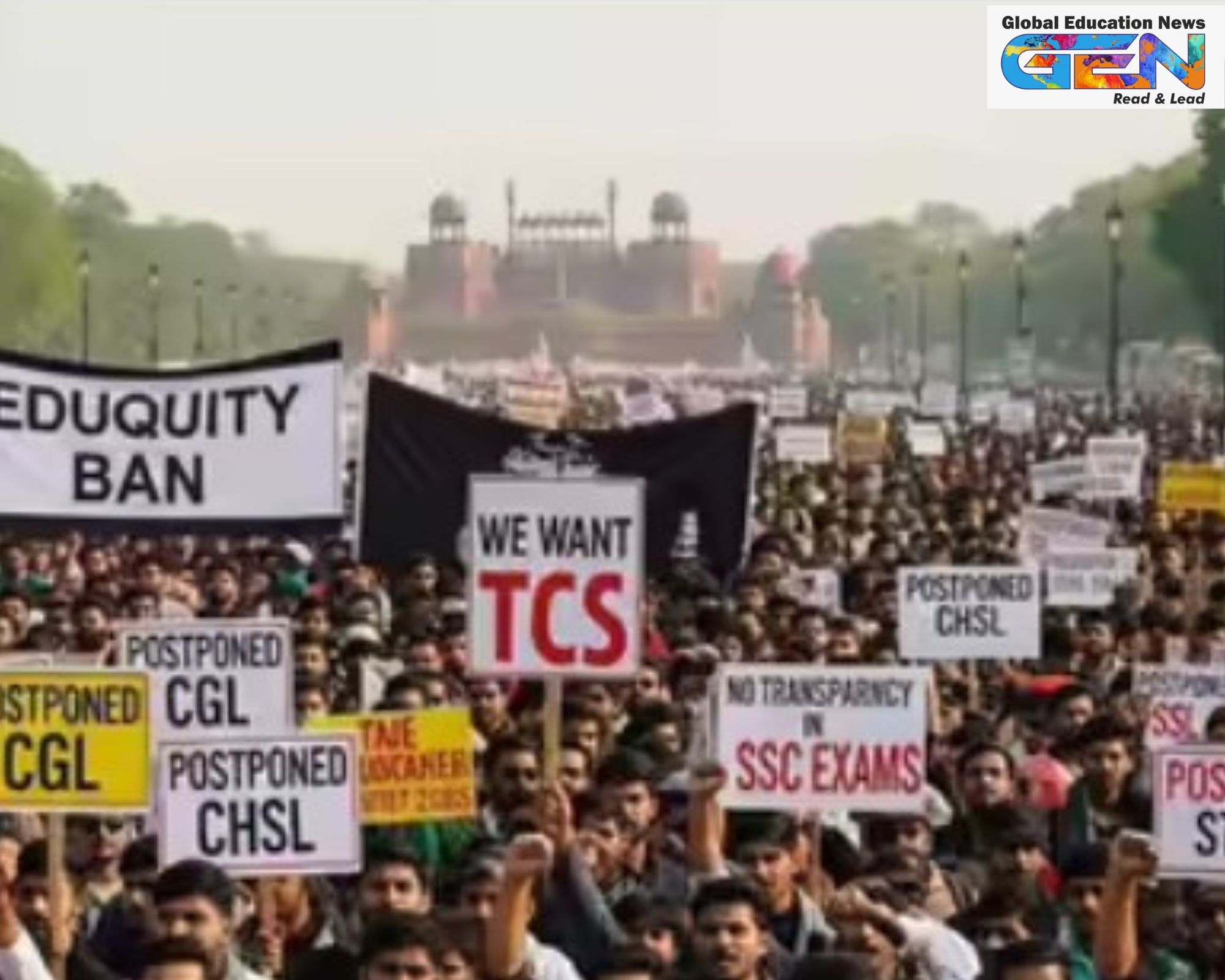SSC exam 2025, SSC Chairman Gopalakrishnan, Eduquity controversy, TCS exam management, paper leak allegations, SSC Phase 13 issues, student protests 2025, exam reforms India, SSC CGL 2025, transparent exam process, education news