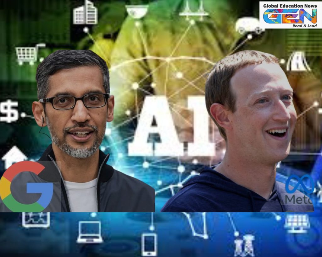 Google vs Meta hiring, AI hiring strategies 2025, in-person interviews Google, AI-assisted interviews Meta, tech talent acquisition, AI cheating prevention, Sundar Pichai hiring, Mark Zuckerberg AI strategy, generative AI recruitment, Silicon Valley tech jobs, education news