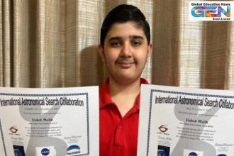 Daksh Malik asteroid, NASA IADP 2025, Noida student discovery, asteroid naming, International Astronomical Search Collaboration, youth in STEM, current affairs, UPSC current affairs, UPSc CSE Main