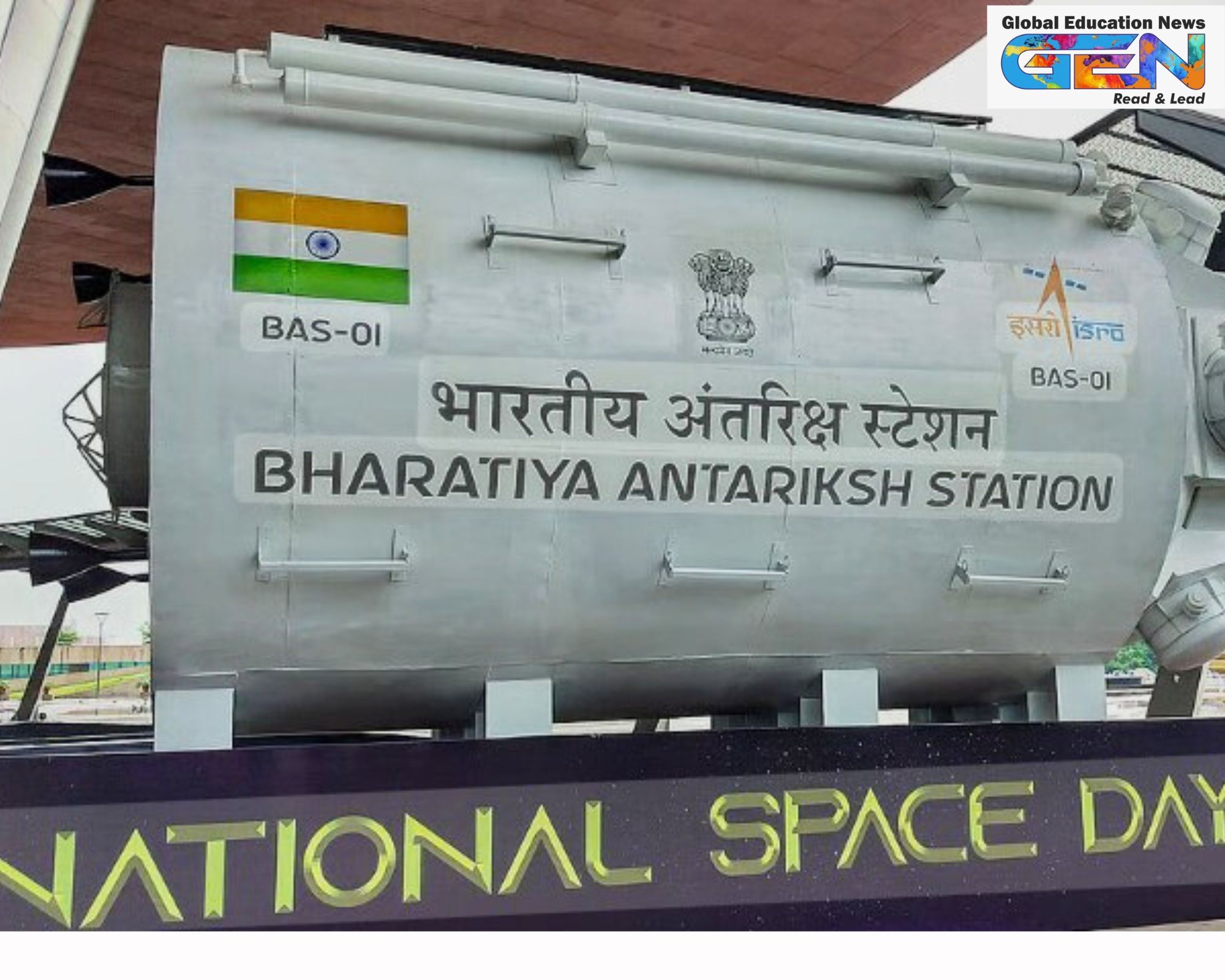 Antariksh Bothell ISRO Unveils Bharatiya Antariksh Station Model on National Space Day ...