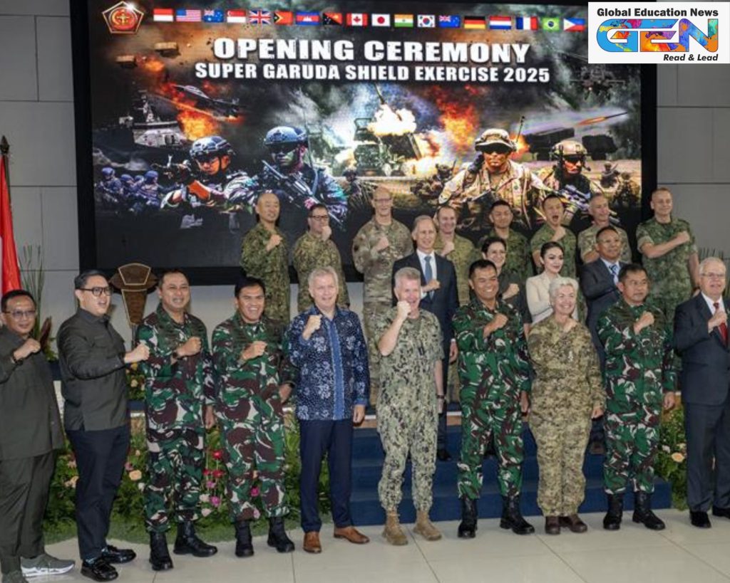 Super Garuda Shield 2025, Indonesia-US military exercise, Indo-Pacific regional security, multinational drills, South China Sea tensions, defense interoperability, joint combat training, USINDOPACOM, Indonesian Armed Forces, regional deterrence, current affairs, UPSC current affairs, UPSC CSE, UPSC 2026