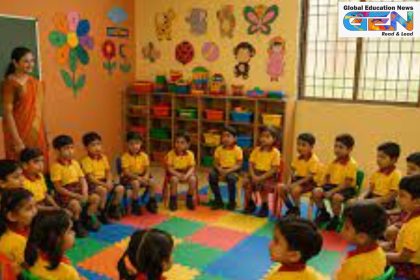 Uttar Pradesh Balvatika playschools, school merger controversy, National Education Policy 2020, early childhood education, pre-primary education, ECCE instructors, Uttar Pradesh education reform, modern playschools, education news, NEP 2020