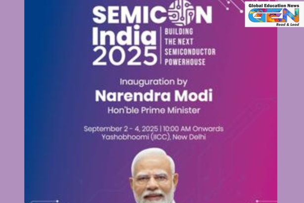 Semicon India 2025, India Semiconductor Mission, PM Modi semiconductor vision, Vikram 32-bit processor, Made in India chip, global semiconductor market, Design-Linked Incentive scheme, Critical Minerals Mission, current affairs, UPSC current affairs, UPSC 2026