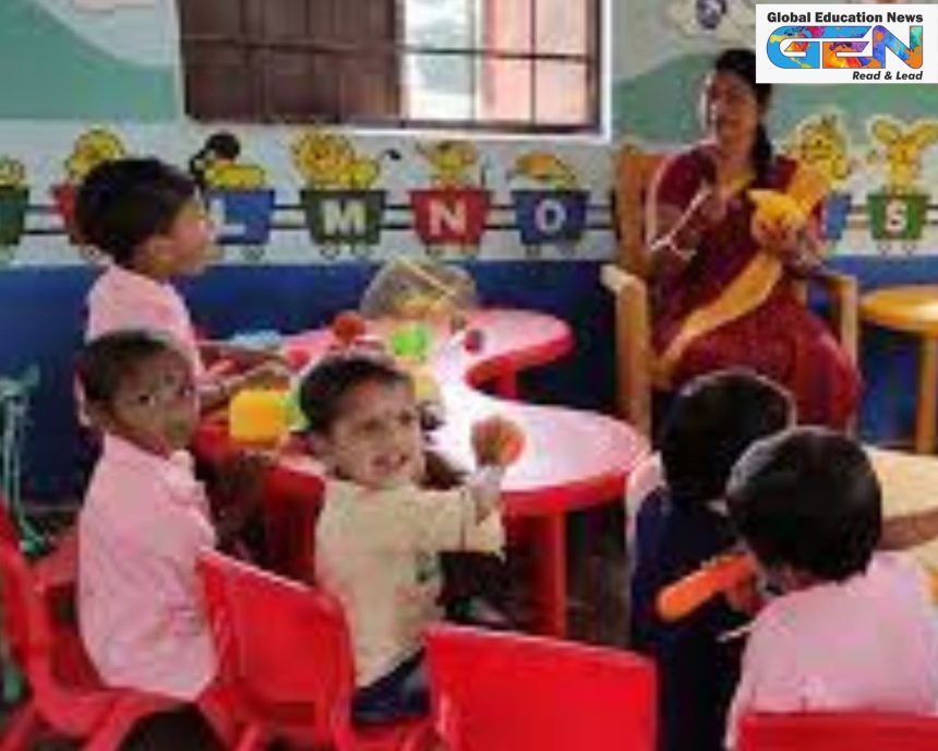 Anganwadi co-location guidelines, Early Childhood Care and Education, Viksit Bharat, NEP 2020, MWCD DoSE&L collaboration, Anganwadi primary school integration, ECCE India, human capital development, education news, NEP 2020