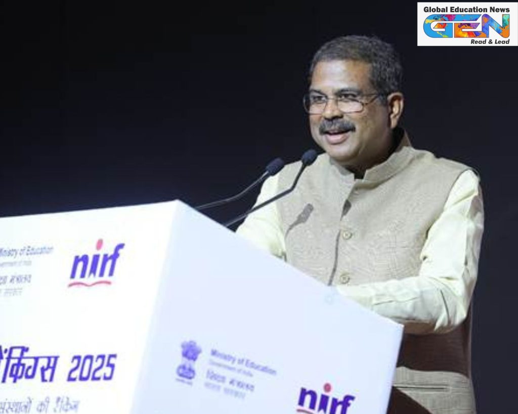 NIRF Rankings 2025, Teachers’ Day 2025, Dharmendra Pradhan, peer perception metric, data-driven education rankings, Indian higher education, IIT Madras, NEP 2020, education news