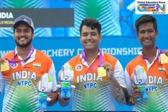 India archery gold 2025, World Archery Championships, men’s compound team, Rishabh Yadav, France final, Jyothi Surekha Vennam, historic archery win, Gwangju 2025, current affairs, UPSC current affairs, UPSC CSE, UPSC 2026, education