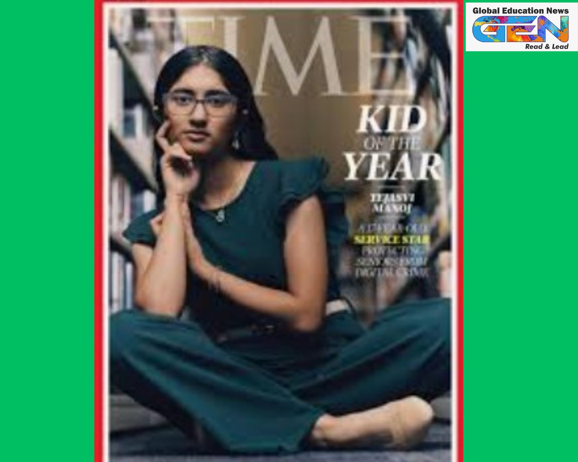 Tejasvi Manoj, Shield Seniors, TIME Kid of the Year 2025, online safety for elderly, cybercrime prevention, digital literacy seniors, AI scam detection, elderly online protection, Indian-American teen innovator, education news, current affairs, UPSC current affairs, UPSC CSE