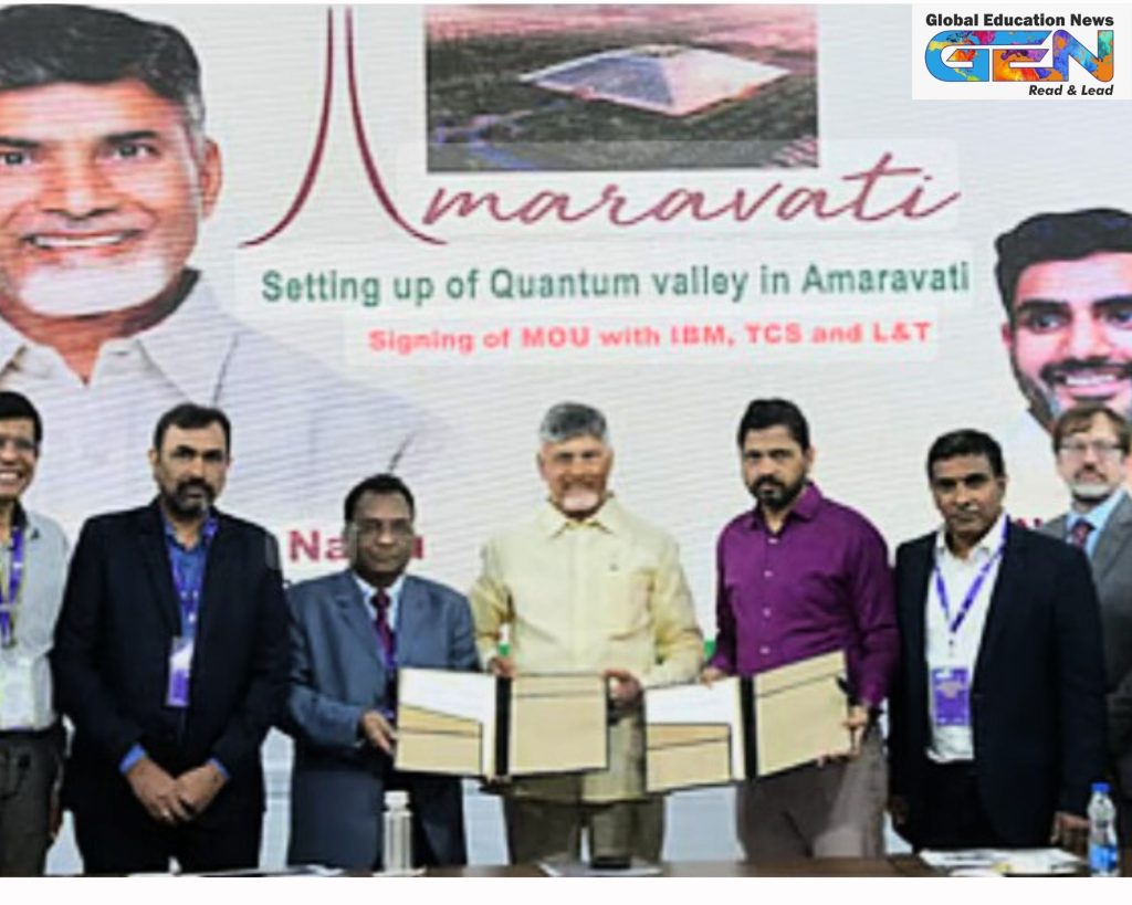 Amaravati Quantum Valley, Quantum Reference Facility India, National Quantum Mission, quantum computing Amaravati, indigenous quantum manufacturing, IBM quantum India, TCS quantum initiatives, Andhra Pradesh deep tech, quantum component benchmarking, quantum innovation hub, education, current affairs, UPSC current affairs, UPSC 2026
