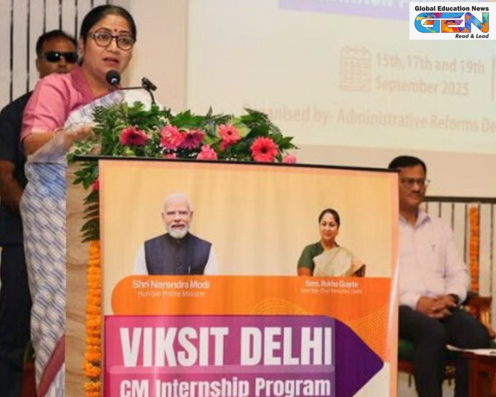 Viksit Delhi CM Internship 2025, Delhi government internship, Rs 20000 stipend, governance internship, student internship Delhi, merit-based selection, public administration internship, Rekha Gupta, internship opportunities 2025, Delhi youth empowerment, education news