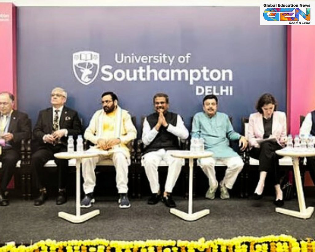 global education India, foreign universities in India, NEP 2020, University of Southampton Gurugram, international education, UGC 2023 regulations, Indian higher education, global campuses India, education reform 2025, world-class education, education news