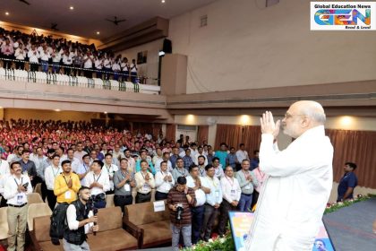 Gujarat student aid 2025, Namo Lakshmi Yojana, Namo Saraswati Yojana, Gujarat education schemes, teacher recruitment, school infrastructure, girls education, science scholarships, Viksit Bharat, NEP 2020, education news