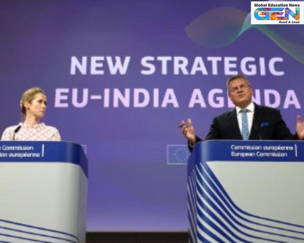 EU India strategic partnership 2025, EU-India free trade agreement, India Russia military exercises, EU India defense cooperation, Kaja Kallas India agenda, EU India FTA negotiations, India Russian oil imports, Europe India climate tech collaboration, current affairs, UPSC current affairs, UPSC Main 2026