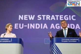 EU India strategic partnership 2025, EU-India free trade agreement, India Russia military exercises, EU India defense cooperation, Kaja Kallas India agenda, EU India FTA negotiations, India Russian oil imports, Europe India climate tech collaboration, current affairs, UPSC current affairs, UPSC Main 2026