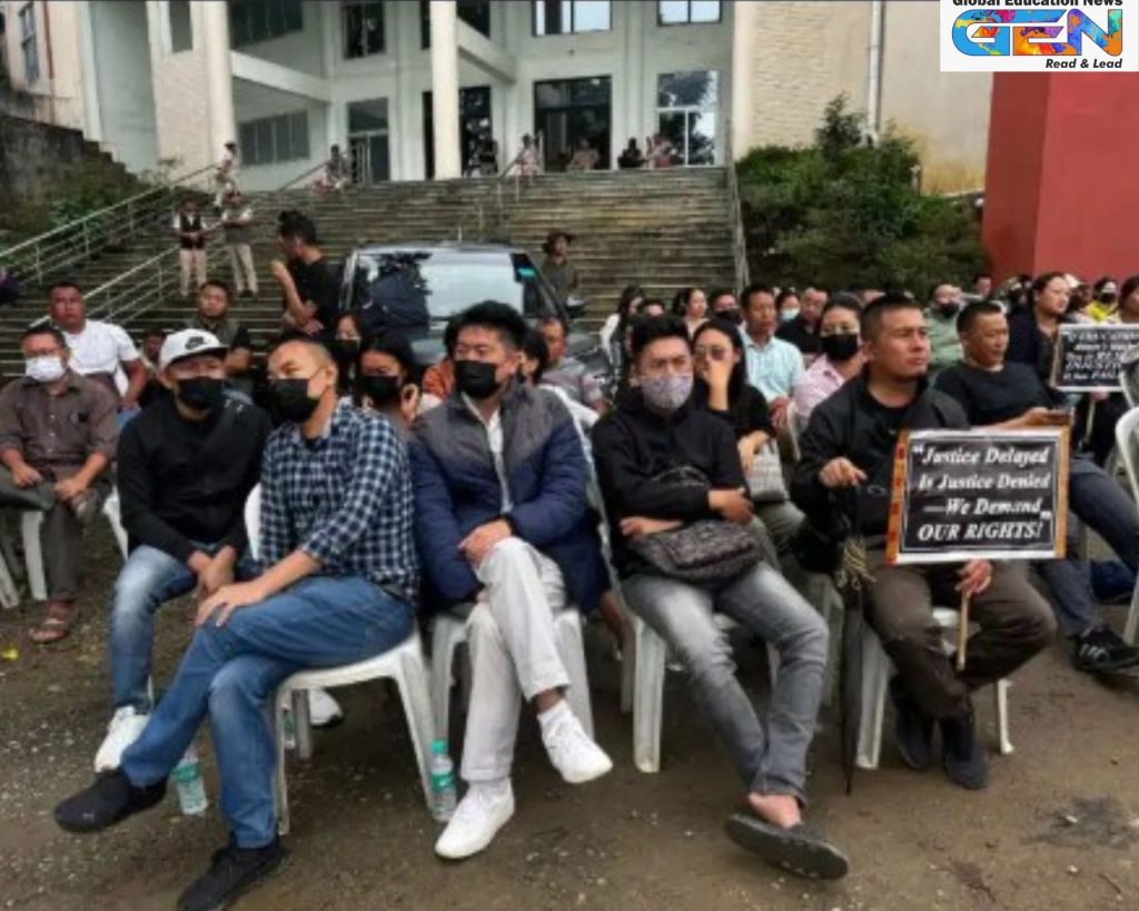 NSF 10-day ultimatum Nagaland government, RMSA 2016 teachers protest Kohima, Nagaland Supreme Court teacher regularization, ENSF teacher rationalization agitation, Nagaland school closures September 2025, ACAUT support RMSA teachers, Nagaland education crisis 2025, education news