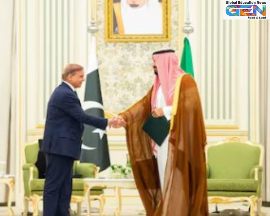 Saudi Arabia Pakistan mutual defence agreement 2025, implications for India Pakistan war, Saudi Pakistan pact Israel signal, nuclear cooperation Saudi Pakistan, India reaction Saudi Pakistan defence deal, Houthi Yemen Saudi Pakistan ties, Indo-Saudi trade vs Pak Saudi trade, current affairs, UPSC current affairs, education, UPSC main