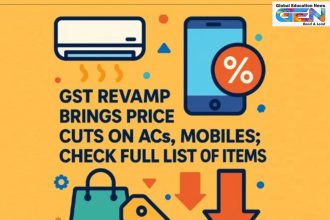 new GST rates 2025, GST slab changes, zero GST items list, 5% GST essentials, 18% GST appliances, 40% GST luxury goods, GST rationalization India, cheaper items GST, current affairs