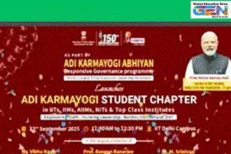Adi Karmayogi Abhiyan, tribal student chapters, IIT IIM AIIMS tribal programs, Viksit Bharat tribal development, Rs 50 crore tribal venture fund, Eklavya Model Residential Schools, tribal youth mentorship, innovation hackathons tribals, sustainable village development, India tribal leadership, education news, NEP 2020