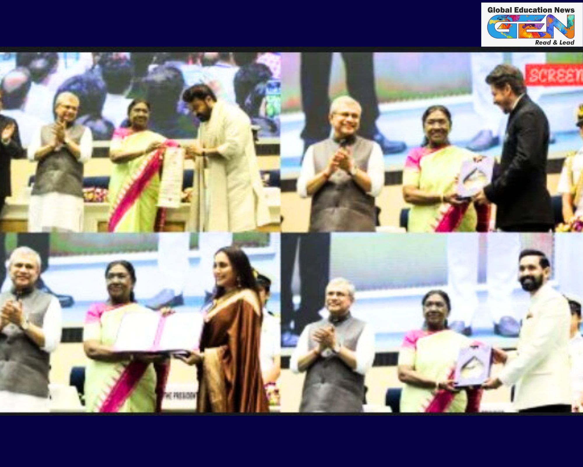 71st National Film Awards 2025, Shah Rukh Khan Best Actor, Vikrant Massey National Award, Rani Mukerji Best Actress, President Droupadi Murmu awards, Jawan film award, 12th Fail Best Film, Mrs Chatterjee vs Norway win, Mohanlal Dadasaheb Phalke Award, Indian National Awards winners, current affairs, UPSC current affairs, UPSC Main 2025, education