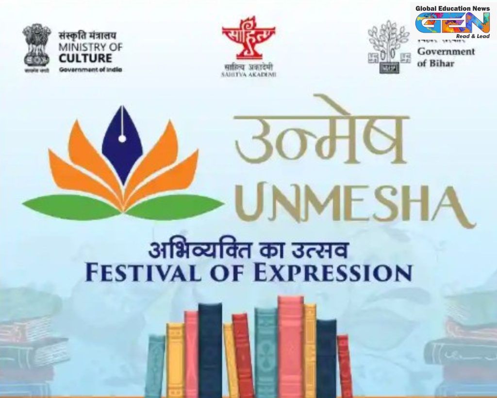 Unmesha 2025 Patna, international literature festival, Bihar culture and heritage, Ek Bharat Shreshtha Bharat, Sahitya Akademi festival, global literary diversity, Chhath Puja significance, education news, current affairs