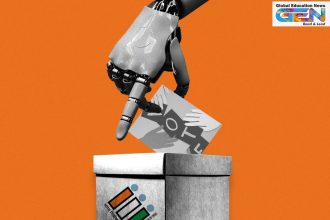 ECI mandatory AI label elections, synthetic content disclosure Bihar 2025, deepfake political videos India, Election Commission AI advisory October 2025, AI-generated campaign rules, Bihar elections November 2025, IT Rules compliance politics, ECI Article 324 directive, political deepfakes removal 3 hours, voter misinformation safeguards, current affairs, UPSC current affairs, UPSC 2026