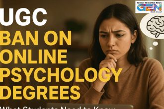 UGC psychology ban 2025, distance learning psychology invalid, 1.3 lakh students affected ODL, NCAHP regulatory shift psychology, UGC 592nd meeting decisions, expert opinions psychology ban, student reactions UGC ban, alternatives regular psychology degrees, education news