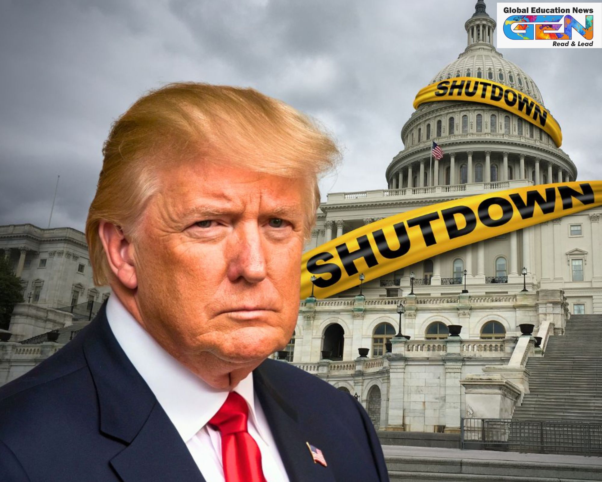 US government shutdown October 2025 reasons, why more serious than 2019 shutdown, federal workforce reduction force 2025, healthcare funding deadlock Congress, Trump Democrats blame game shutdown, daily economic impact $400 million, essential services during shutdown, resolution timeline US shutdown 2025, current affairs, UPSC current affairs, education