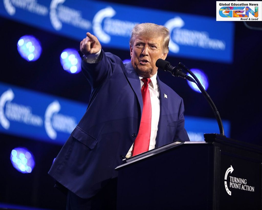 Trump compact universities 2025, nine elite schools federal funding, DEI rollback higher education, international student caps US, Newsom Trump university threat, UT Austin reaction Trump pact, academic excellence memo, education news