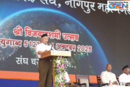 Mohan Bhagwat Vijayadashami 2025, RSS centenary speech key points, Atmanirbharta RSS vision, unity against divides India, Pahalgam attack RSS, environmental call Bhagwat, societal harmony RSS, current affairs, education