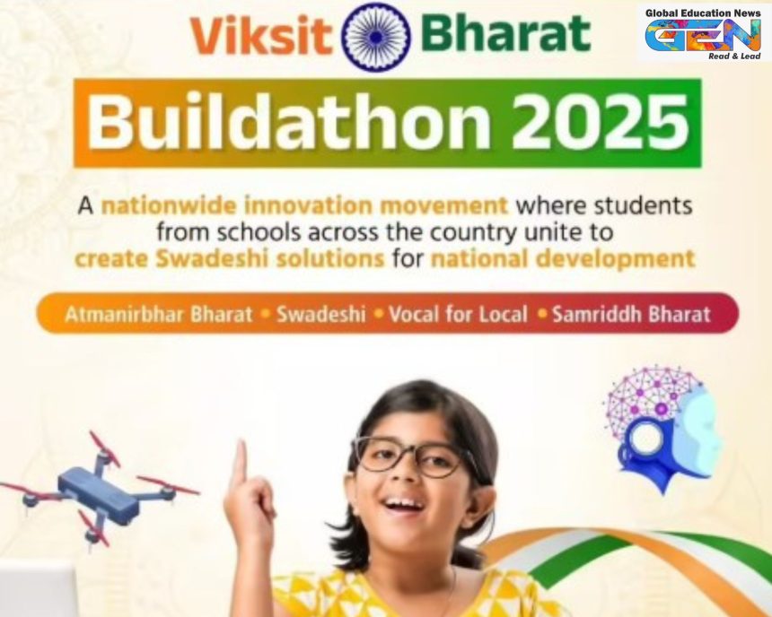 Viksit Bharat Buildathon 2025 registration, deadline extension October 11, student innovation contest India, Atmanirbhar Bharat student projects, Shubhanshu Shukla Buildathon, NEP 2020 innovation, Viksit Bharat themes 2025, school hackathon prizes Rs 1 crore, vbb.mic.gov.in registration, nationwide live Buildathon October 13, education news, Ministry of Education, Dharmendra Pradhan