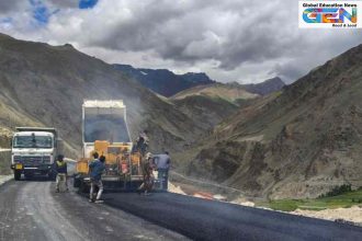 Mig La Pass road, 19400 feet motorable, Ladakh BRO achievement, Umling La record, eastern Ladakh connectivity, LAC strategic road, Project Himank Ladakh, high altitude challenges, current affairs, UPSC current affairs, education