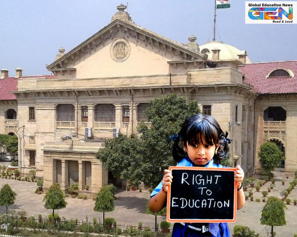 Allahabad HC RTE 2025, RTE full applicability unaided, no-detention private schools UP, ICSE school promotion denial, Section 12(1)(c) RTE, Justice Pankaj Bhatia judgment, RTE implementation challenges India, elementary education protections, education news, NEP 2020
