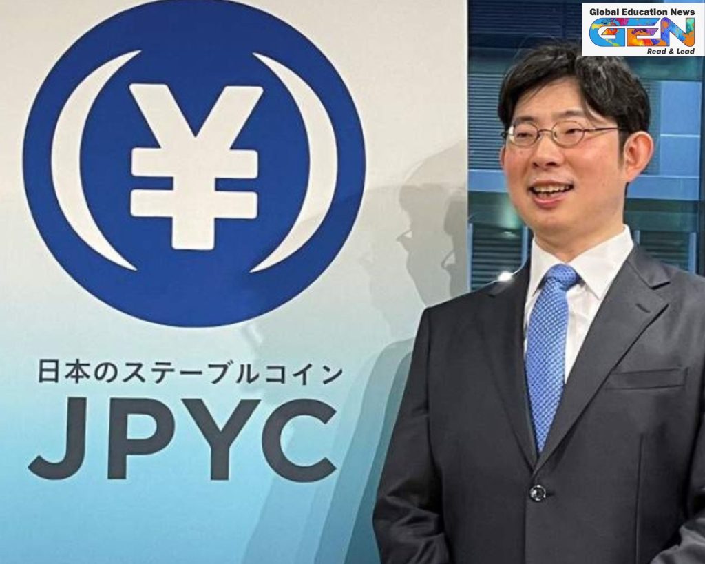 Japan yen stablecoin 2025, JPYC world first, yen backed JPYC issuance, JPYC EX platform, Noritaka Okabe quotes, 10 trillion yen target, JGB backed stablecoin, USD JPY on-chain market, current affairs, UPSC current affairs, UPSC 2026