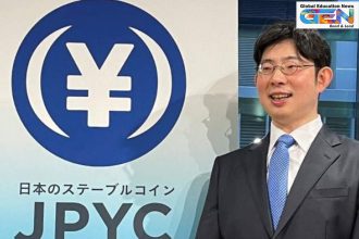 Japan yen stablecoin 2025, JPYC world first, yen backed JPYC issuance, JPYC EX platform, Noritaka Okabe quotes, 10 trillion yen target, JGB backed stablecoin, USD JPY on-chain market, current affairs, UPSC current affairs, UPSC 2026