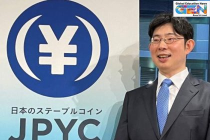 Japan yen stablecoin 2025, JPYC world first, yen backed JPYC issuance, JPYC EX platform, Noritaka Okabe quotes, 10 trillion yen target, JGB backed stablecoin, USD JPY on-chain market, current affairs, UPSC current affairs, UPSC 2026