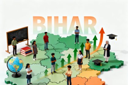 Bihar education policy timeline, Bihar election impact on education, Bihar government education schemes statistics, Panchayat education reforms Bihar, Central and local schemes Bihar education, Bihar school enrollment statistics, Bihar dropout rate figures 2025, Bihar Student Credit Card scheme stats, Leader quotes on Bihar education, IAS officers from Bihar statistics, Army and engineers Bihar education success, Key challenges Bihar education election, Policy impact on Bihar youth migration, Skill development programs Bihar 2025, Bihar education infrastructure data.