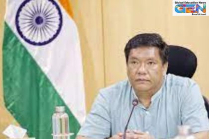 Dorjee Khandu Scholarship 2025, Pema Khandu education reforms, Arunachal CM scholarship hike, Tawang Government College, NEP 2020 implementation, merit based scholarships, Arunachal higher education, Karamveer Dorjee Khandu, Northeast India education news, student incentives Arunachal, NEP 2020, education news