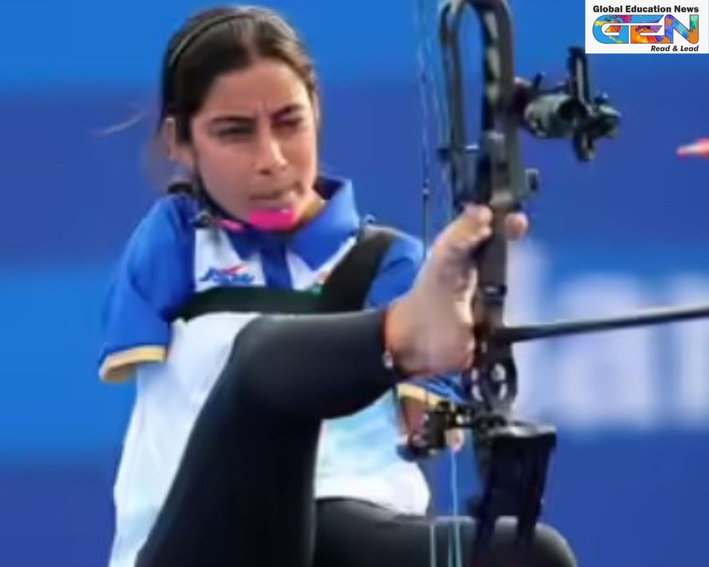 Sheetal Devi archer, para archer mainstream team, Asia Cup 2025 Jeddah, youngest Paralympic medallist India, phocomelia archery success, NEP inclusive athletics, Sonipat SAI trials, compound women's team India, inspirational para athlete, world archery para champion, current affairs, UPSC current affairs, UPSC 2026