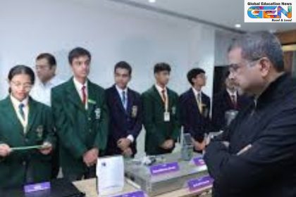 Dharmendra Pradhan AI centre inauguration, DPS RK Puram Ω.ω incubation, AI curriculum Class 3-12 NEP, Google Vertex AI Gemini schools, VVDN robotics IoT education, four-level AI framework India, AICTE Year of AI 2025, SOAR Centre of Excellence ₹500 crore, edtech market India $7.8 billion, ethical AI school integration, education news