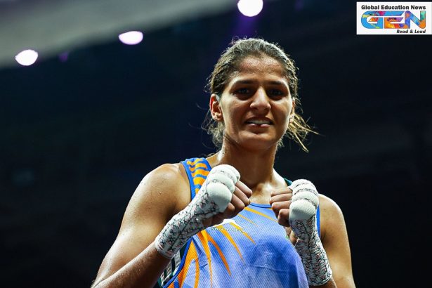 Indian women boxers, World Boxing Cup Finals 2025, seven golds boxing, Nikhat Zareen victory, Minakshi Hooda gold, Jaismine Lamboria comeback, Olympic qualifiers boxing, Greater Noida tournament, women's Olympic boxing, Indian medal tally, NEP 2020, education news