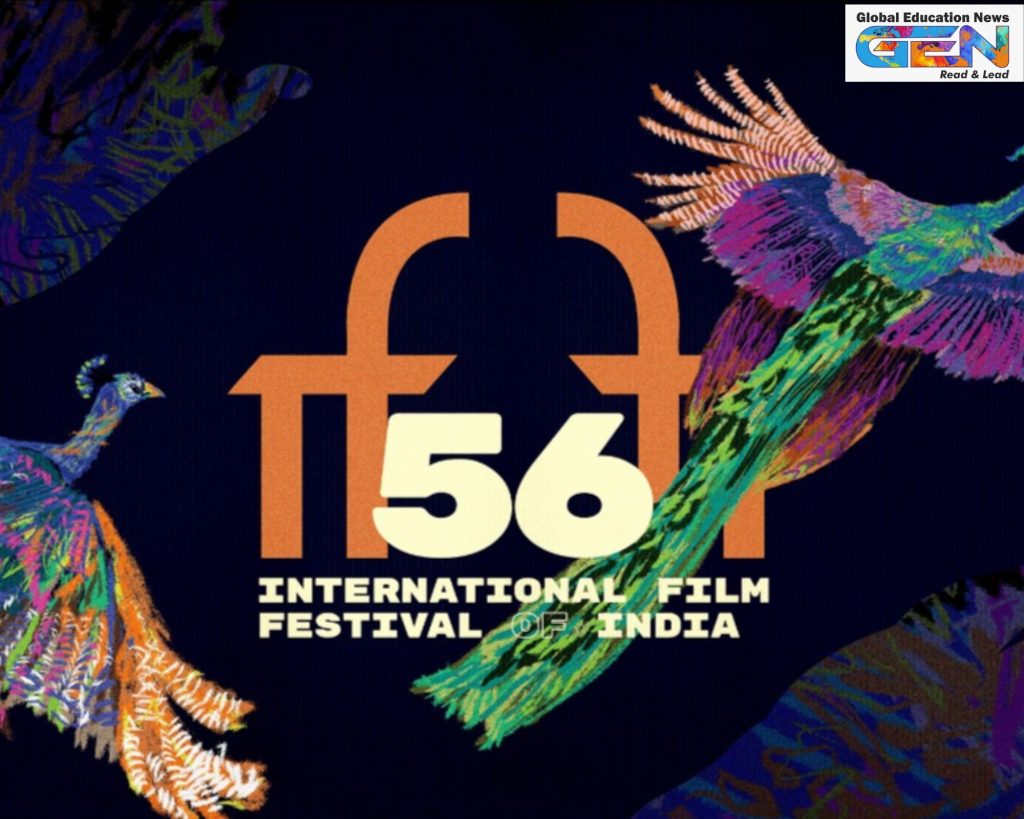 IFFI 2025 dates venue, 56th International Film Festival Goa, chief guests IFFI opening, regional cinema India, world premieres IFFI, masterclasses filmmakers, orange economy India, film co-productions WAVES, children's rights films UNICEF, lifetime achievement IFFI, current affairs, UPSC current affairs, UPSC 2026