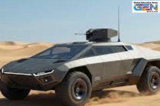 Pravaig Veer launch 2025, India first defence EV, VEER electric tactical vehicle, stealth all-terrain EV India, iDEX Pravaig award, 500 km range military EV, Atmanirbhar Bharat electric vehicle, Ladakh trials VEER, dual motor defence SUV, indigenous EV defence operations, current affairs, UPSC current affairs, UPSC 2026