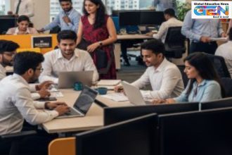 AI job loss India, half millennials fear AI, AI adoption sectors, job insecurity report 2025, upskilling AI era, Gen Z AI challenges, workplace AI trust, education news, NEP 2020
