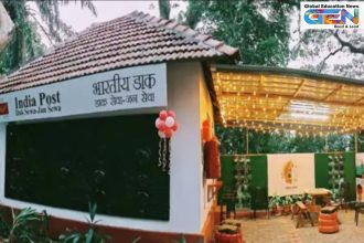 Gen Z themed post office 2025, India Post Kerala CMS College, Andhra University Visakhapatnam post, IIT Delhi postal pilot, student hangout post office, eco creative postal hub, digital parcel tracking campus, India Post youth initiatives, postal career guidance, modernization postal services India, education news, NEP 2020